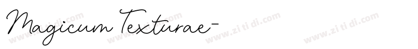 Magicum Texturae字体转换